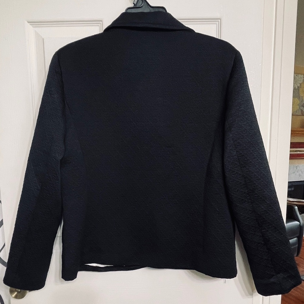 Chico’s Classic Basic Black Suit Jacket Fully Lin… - image 5